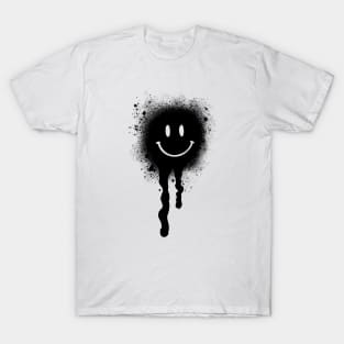 Smiley trash graffiti T-Shirt